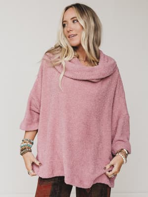 the-nest-hartlie-sweater-top-dusty-rose/Dusty Rose