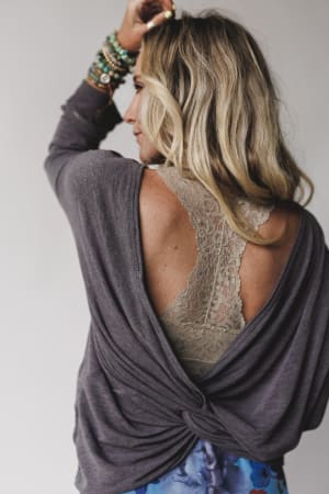 The Nest Twisted Harmony Top: undefined
