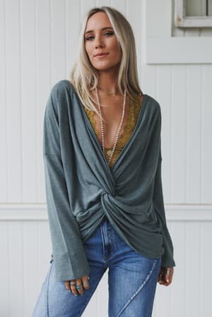 The Nest Twisted Harmony Top: undefined