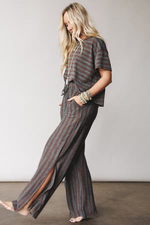 the-nest-ibiza-breeze-drawstring-pants-mint-brown/Brown