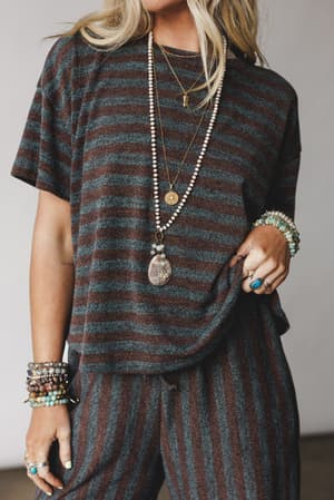 the-nest-ibiza-breeze-striped-top-mint-brown/Brown