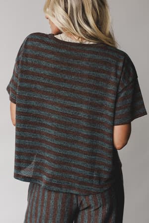 the-nest-ibiza-breeze-striped-top-mint-brown/Brown