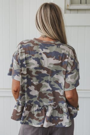 the-nest-camouflage-muse-babydoll-top-sage/Green