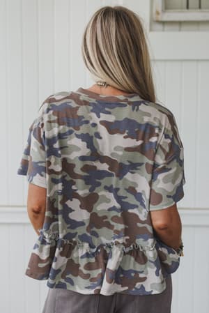 the-nest-camouflage-muse-babydoll-top-sage/Green