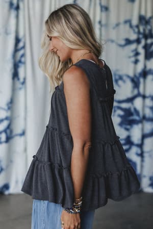 the-nest-dreamy-tiers-top-black/Black