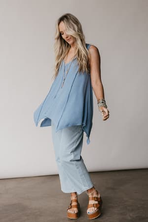 the-nest-drift-away-top-denim/Blue