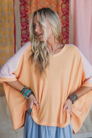 The Nest Wild At Heart Contrast Top: undefined