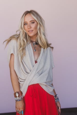 The Nest Cruising V Neck Top: undefined