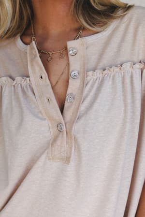 the-nest-sunset-ruffle-top-taupe/Taupe