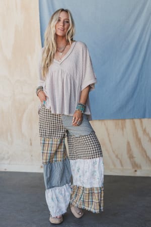 Jane Tiered Pants: undefined