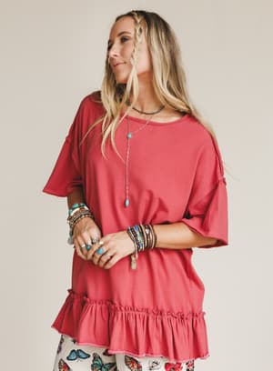 the-nest-mariah-ruffle-tee-mauve/Mauve