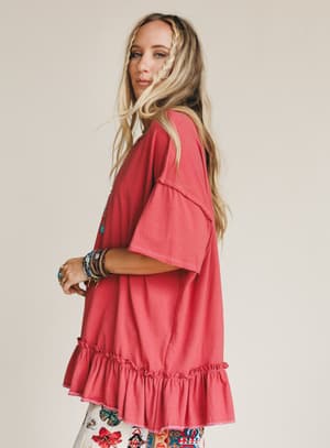 the-nest-mariah-ruffle-tee-mauve/Mauve