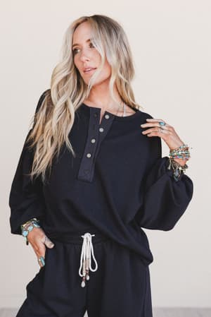 The Nest Laid Back Top: undefined