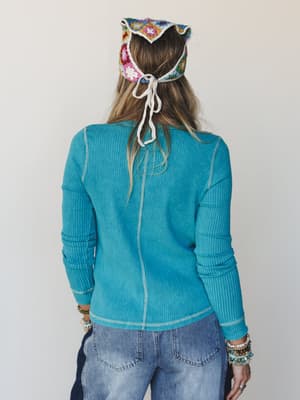 The Nest Off Duty Top - Jade L / Jade