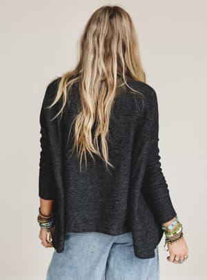 the-nest-cozy-up-crochet-top-charcoal-black-trim/Charcoal