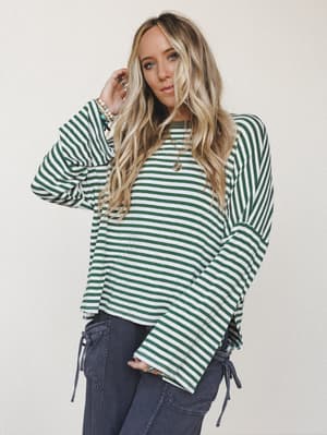 The Nest Swing Easy Bell Sleeve Top: undefined