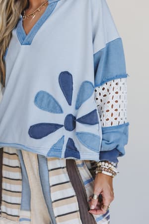 petal-wish-top-blue/Blue