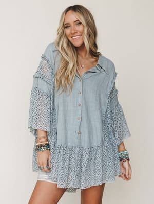 Wildflower Nana Top: undefined