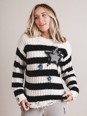 Moon Picnic Sweater: undefined