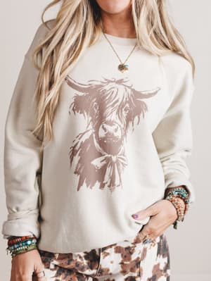 The Nest Highland Love Sweatshirt: undefined