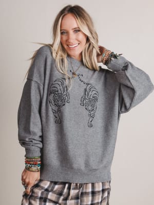 Tiger Drift Sweater: undefined