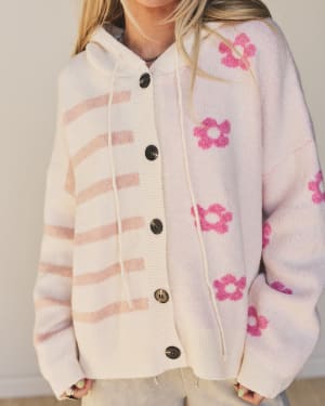 Wild Hum Sweater - Pink L / Pink