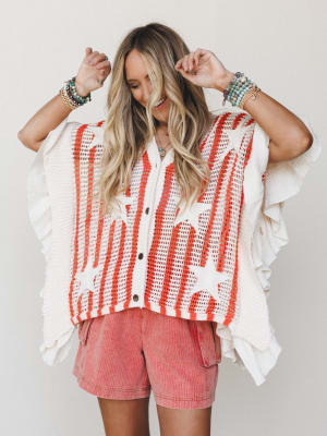 Shine Bright Top - Orange L / Orange