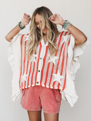 Shine Bright Top - Orange L / Orange