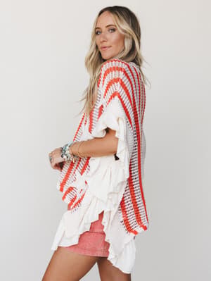 Shine Bright Top - Orange L / Orange