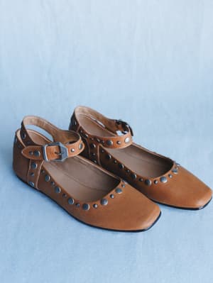 rockstar-ballet-flats-camel/Camel