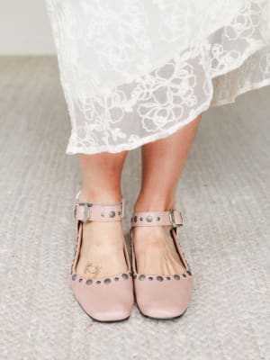 Rockstar Ballet Flats - Nude Pink 8 / Nude Pink