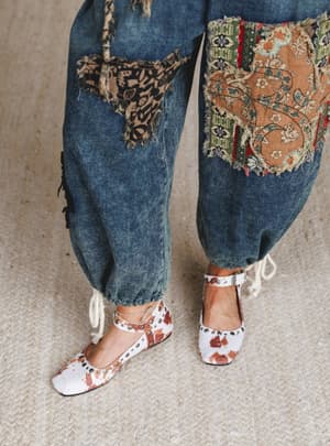 rockstar-ballet-flats-cow-print-white/Cow Print