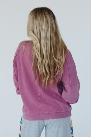 flutterby-pullover-top-magenta/Magenta
