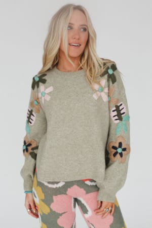 wild-blossom-embroidered-sweater-sage/Sage