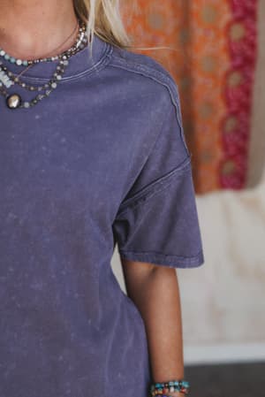 earth-ease-tee-dress-charcoal/Gray