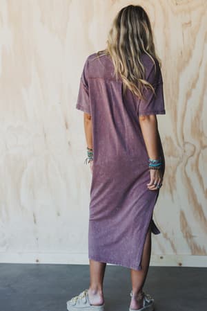 earth-ease-tee-dress-chocolate/Brown