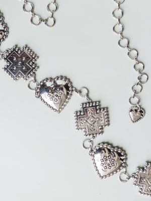 Heart of the South Belt - Antique Silver/Multi OS / Antique Silver/Multi