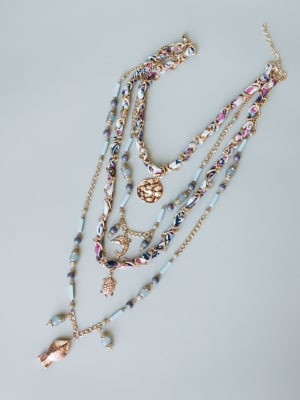 Sunshine and Sunrise Layered Necklace: undefined