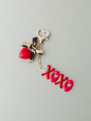 Heart Wishes Bag Charm: undefined