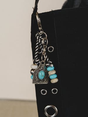 Western Sunrise Bag Charm: undefined