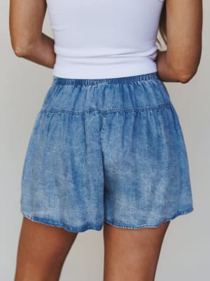 Sweetie Swing Shorts - Indigo S / Indigo