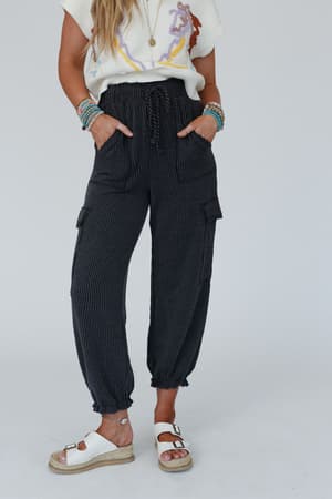 so-laid-back-textured-drawstring-pants-charcoal/Charcoal