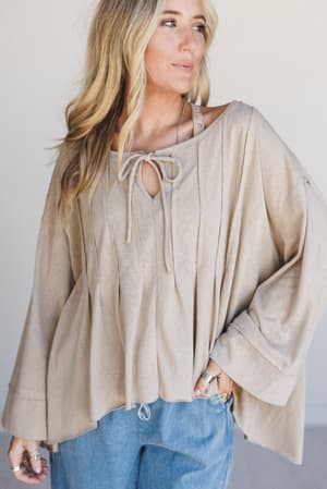 The Nest Isla Drift Top: undefined