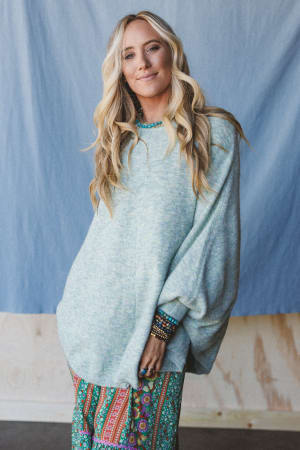 gwyneth-sweater-blue-multi/Blue Multi