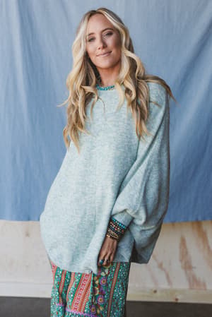 gwyneth-sweater-blue-multi/Blue Multi