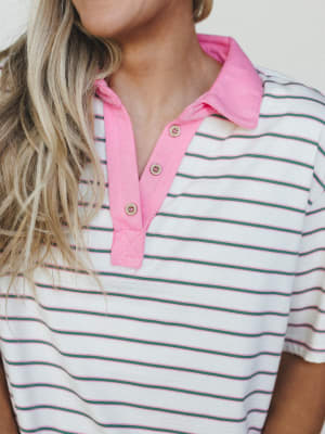 She's a Win Tee - White Mix M / White Mix