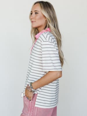 She's a Win Tee - White Mix M / White Mix