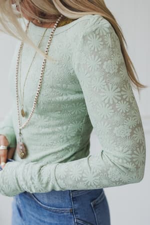 floral-luxe-bodysuit-sage/Green