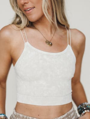 Divine Sun Bralette - Sand Beige L/XL / Sand Beige