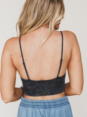 Wild Sun Bralette - Ash Black L/XL / Ash Black
